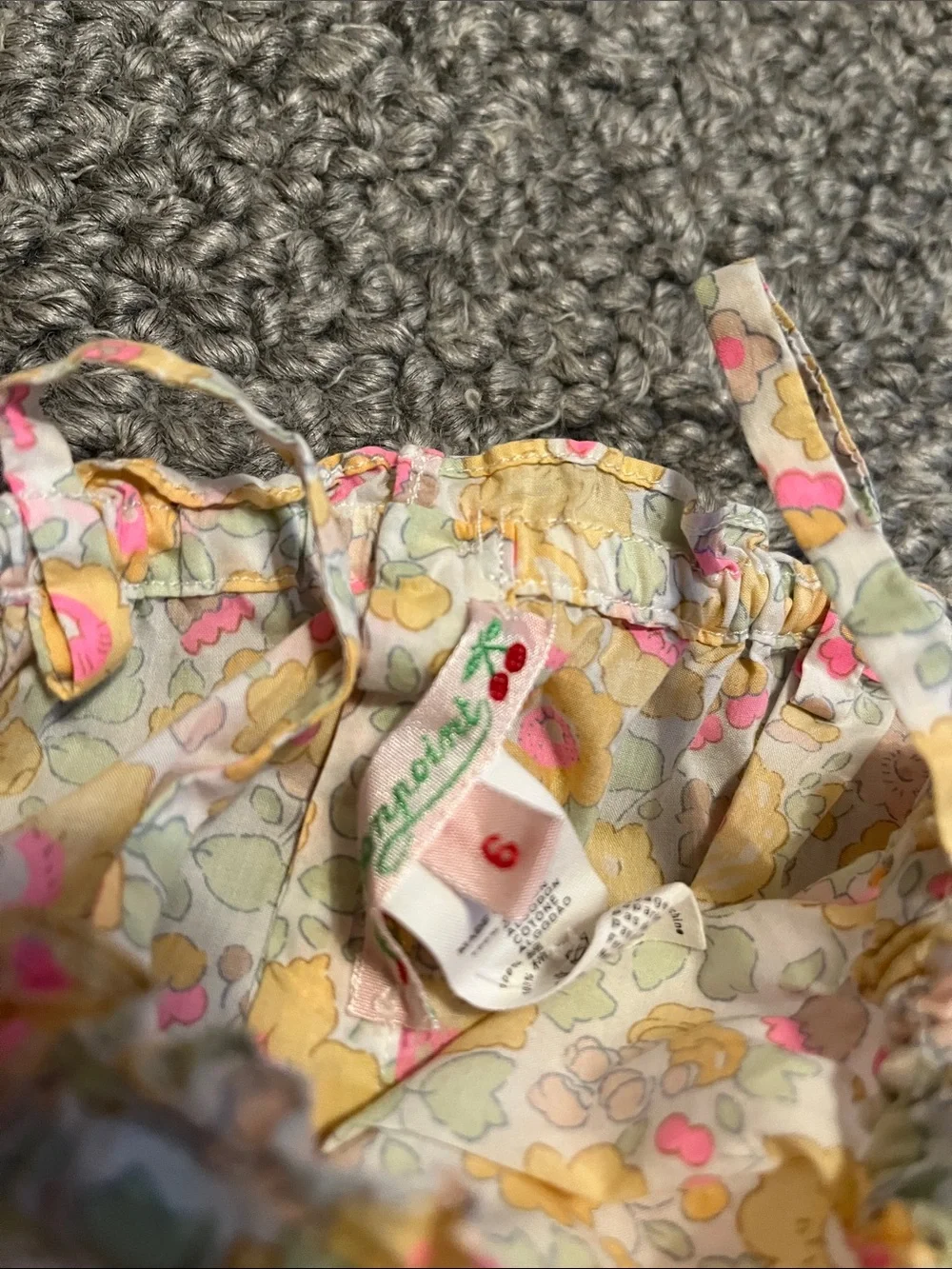 Bonpoint liberty  Floral Bubble Romper